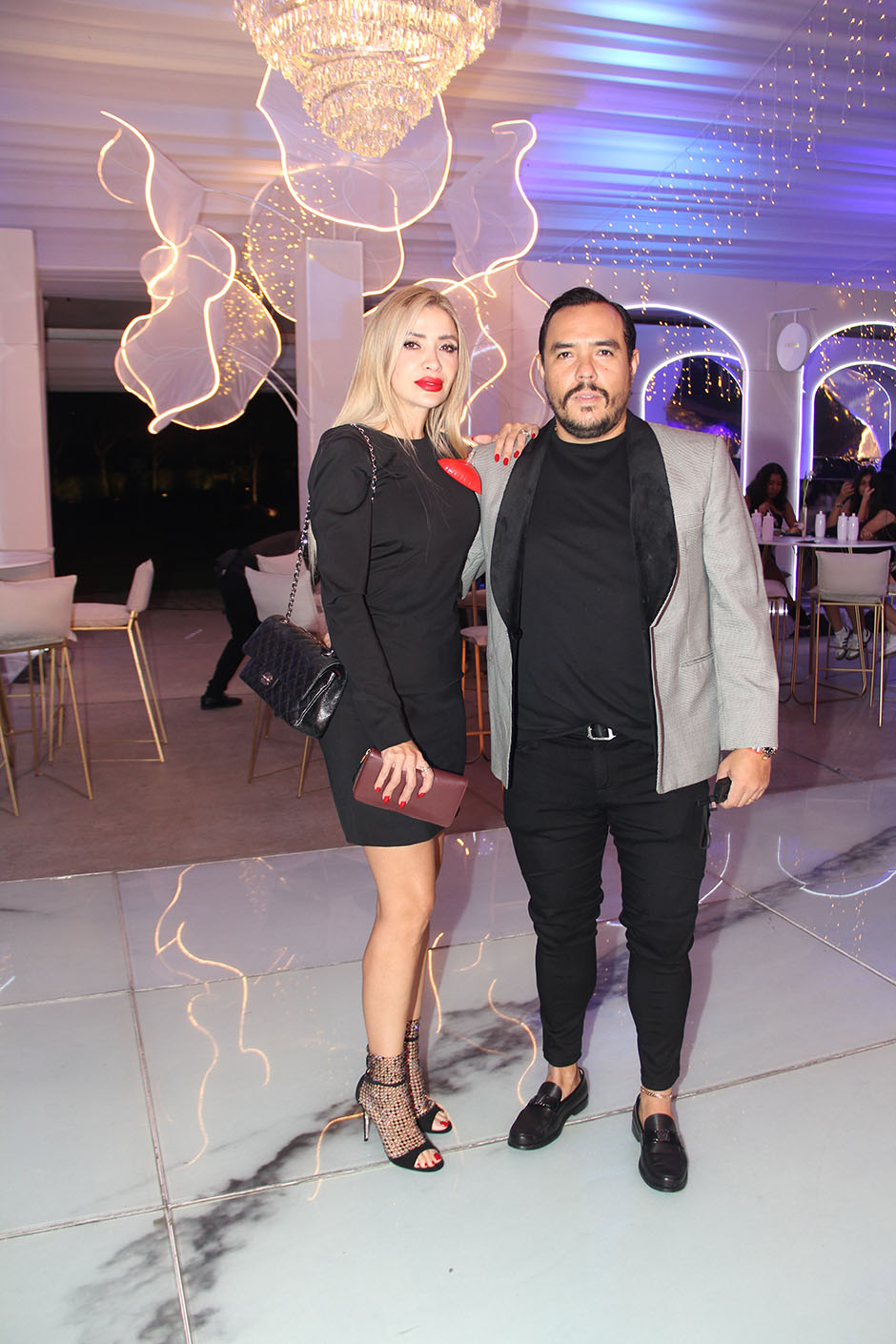 Marisol de la Torre y Rodrigo Fuentes.