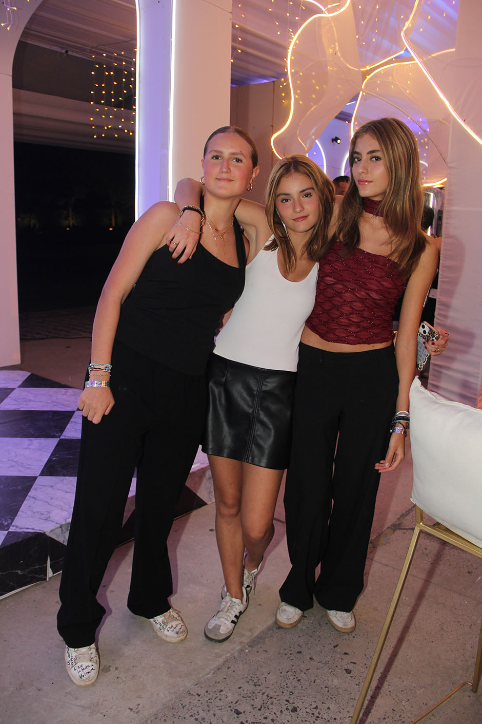 Sofía Peregrina, Regina Aldrete y Paola Aldrete