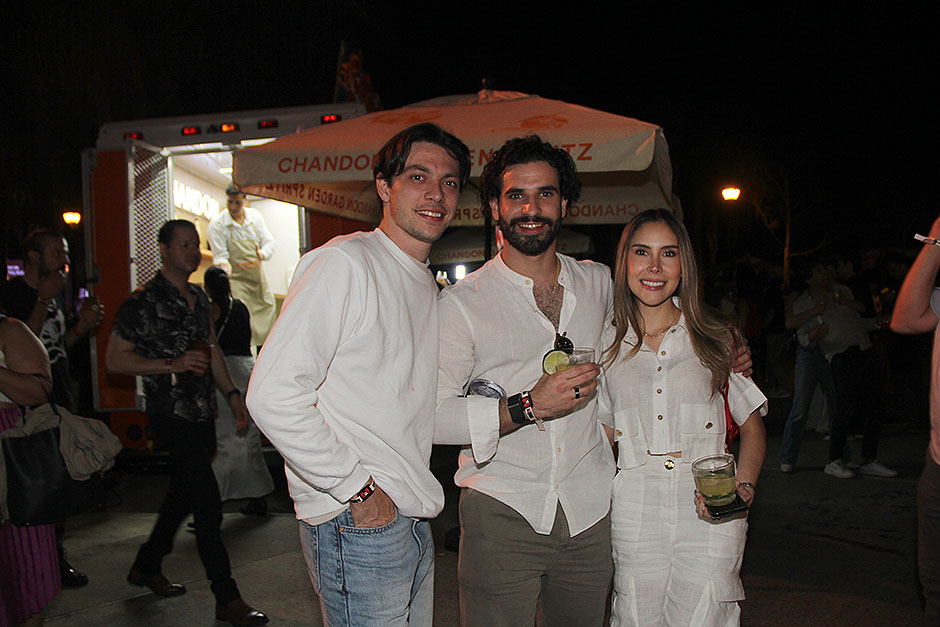 Jaime Udinsky, José Antonio Chalita y Mari José Amozurrutia.