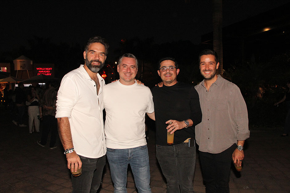 01 Alexander Baumann, Checo Barrera, Francisco Flores y Chalo Barragán