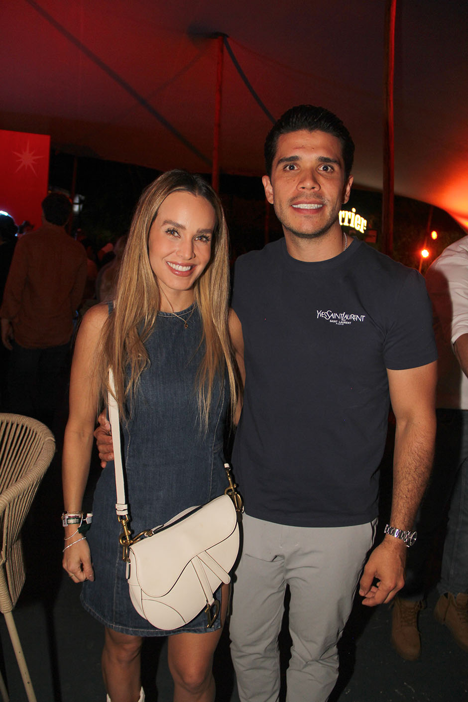 Paula Ladrón y Andrés Villalvazo.