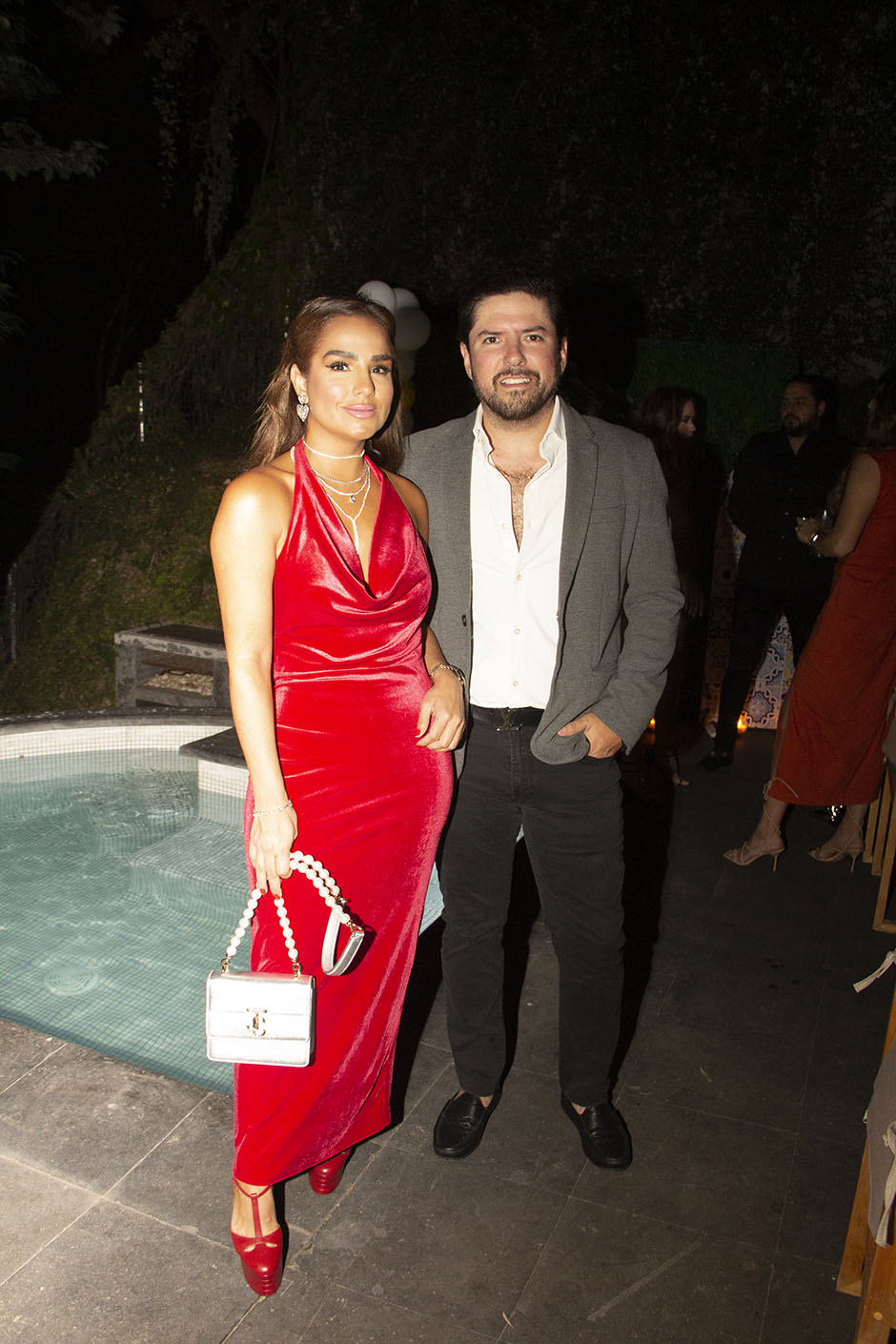 Mónica Ochoa y Fabricio Aceves.
