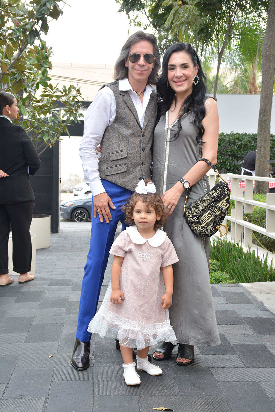 Fernando Godoy, Flor Gurrola y Fernanda Godoy