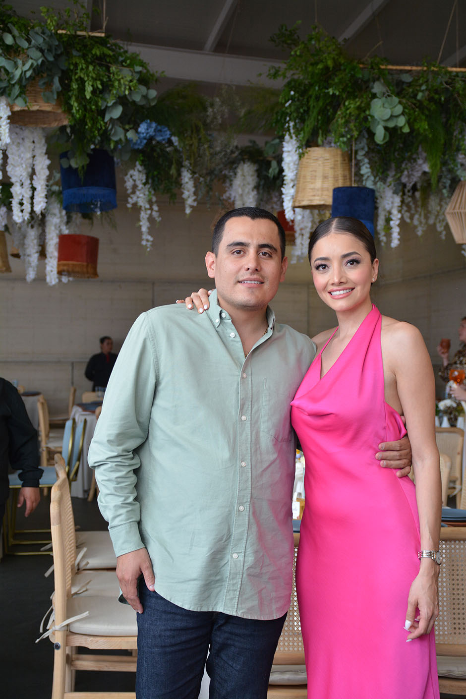 Diana Martínez y Carlos Córdoba