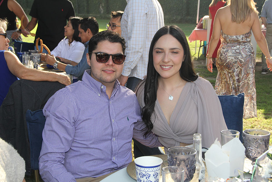 Rafael Campuzano y Andrea Ramírez.