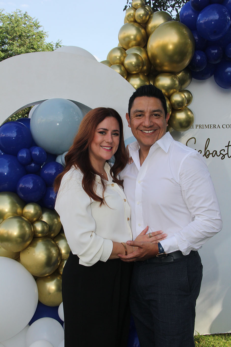 Liz Camacho y Pablo García.