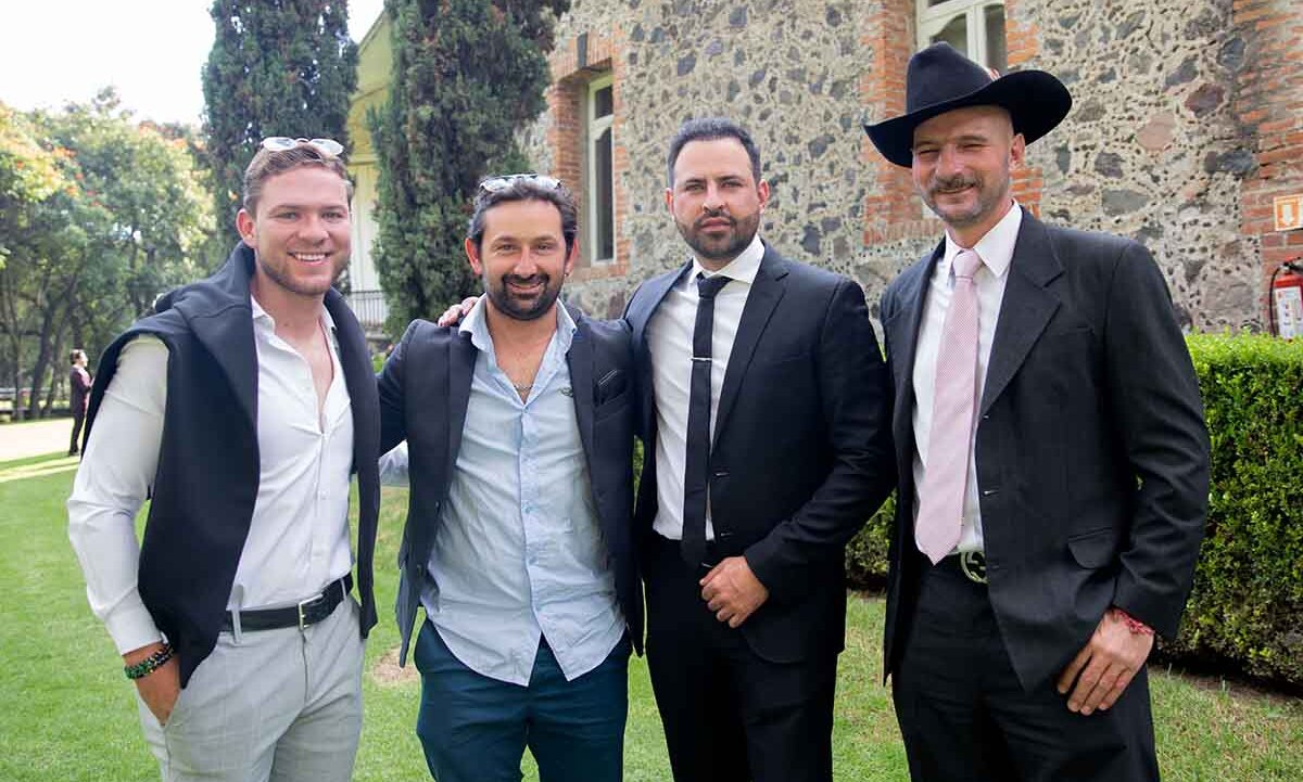 Paul García, Sollman Limón, Paolo Soliman y Hernad Gutierrez