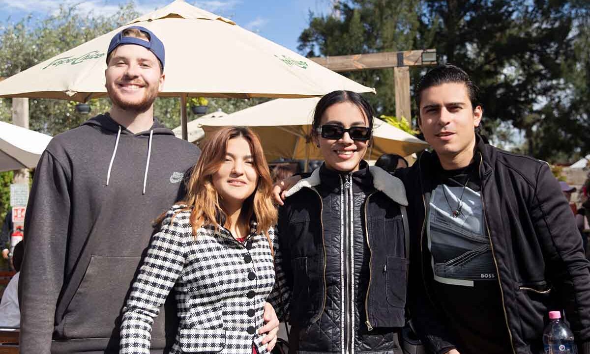 Jan Castellanos, Valentina Albores, Perla Carreño y Amir Abreu