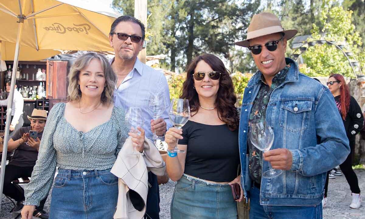 Olimpia Garfo, Raúl Garfio, Mucy Velasco y David Velasco