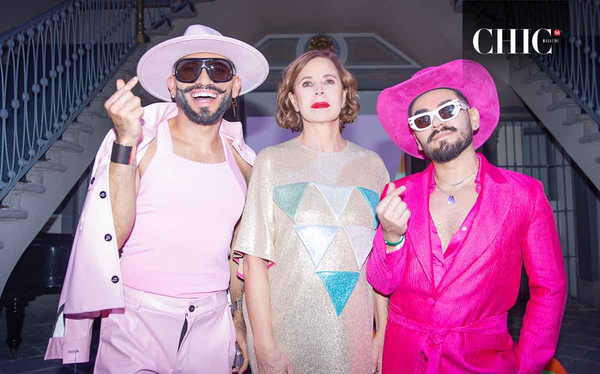 Abraham Siloé, Agatha Ruiz De la Prada e Isaac Siloé (Fotos: Yanahui F. Sevilla)
