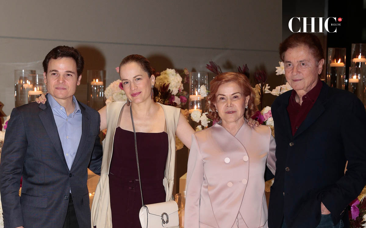 Adrián Sada, Alana Fernández, Esther Cueva y Adrián Sada
