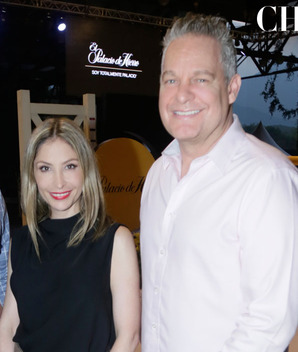 Alfonso Romo, Vanessa Villarreal y Alberto Santos