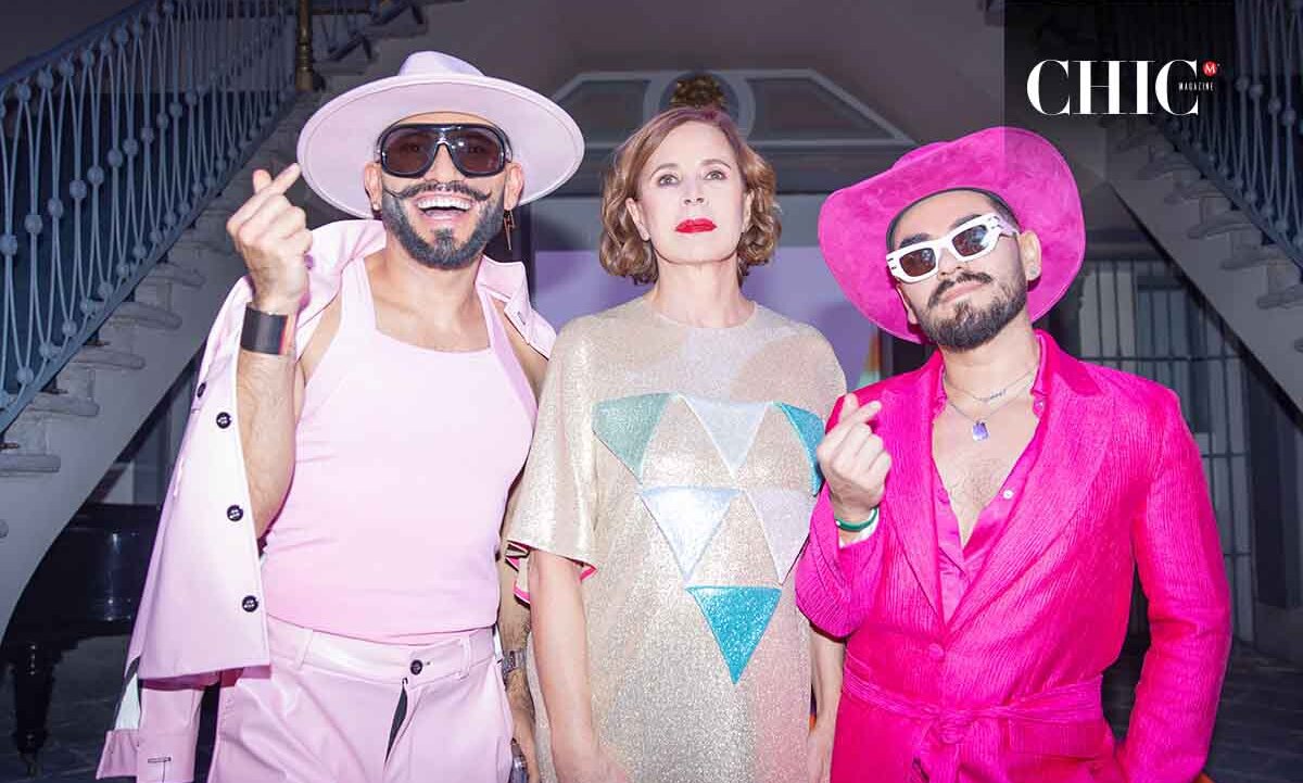 Abraham Siloé, Agatha Ruiz De la Prada e Isaac Siloé (Fotos: Yanahui F. Sevilla)