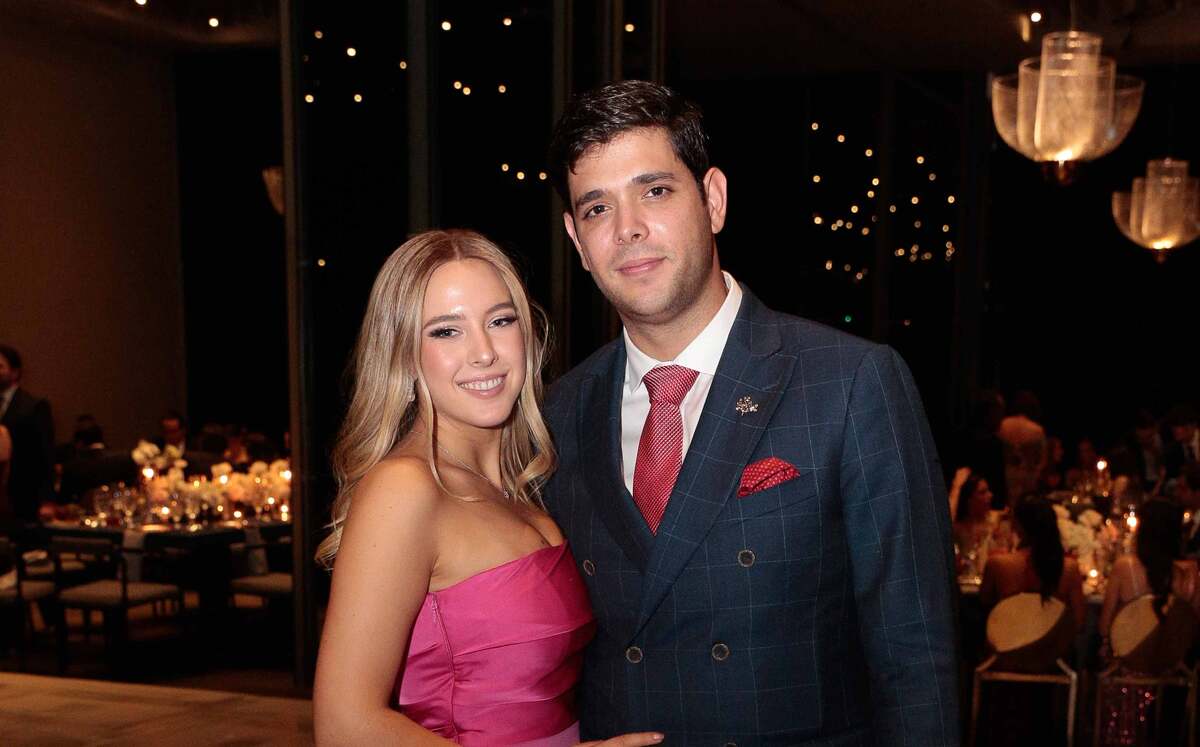 Catalina Canavati y Patricio Montemayor