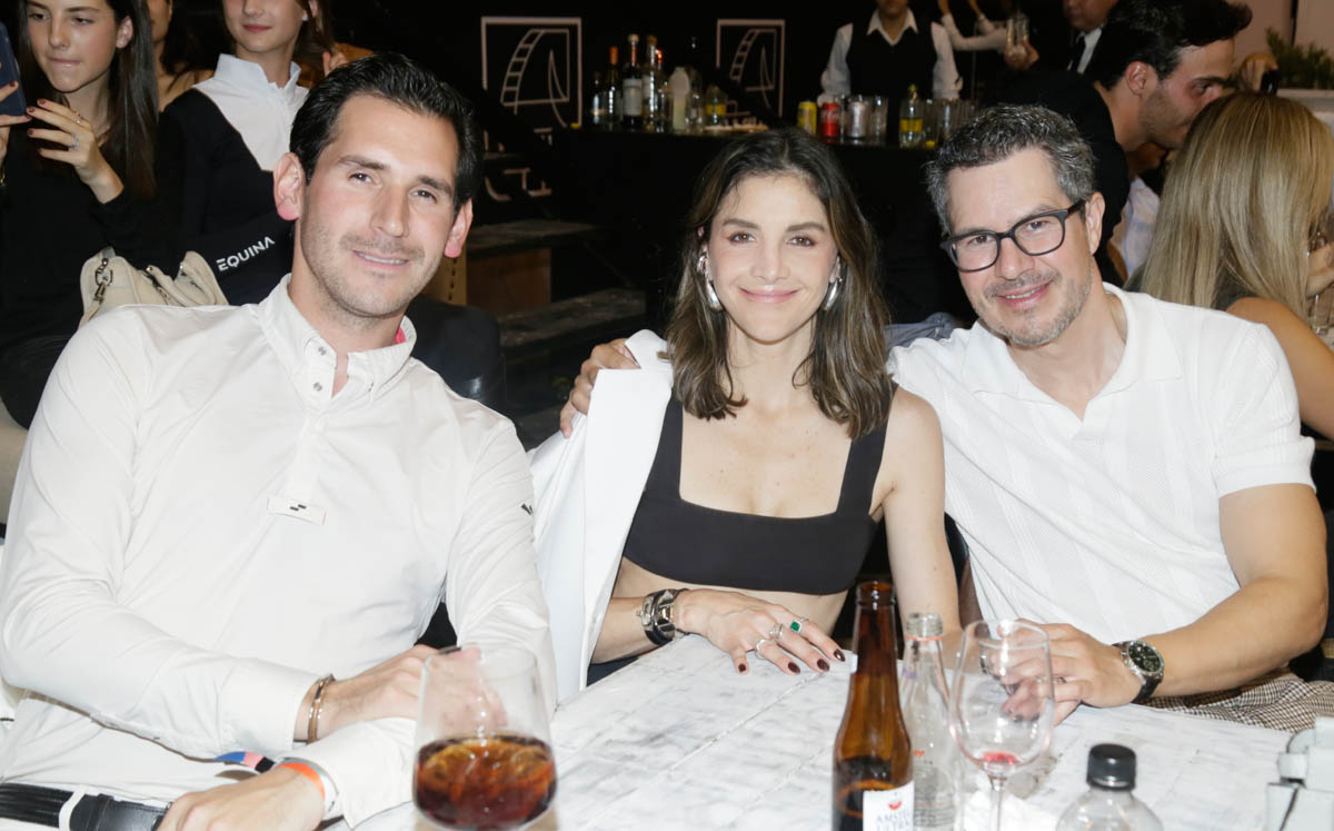 David Esparza, Gabriela Rubio y Miguel Ángel Gómez