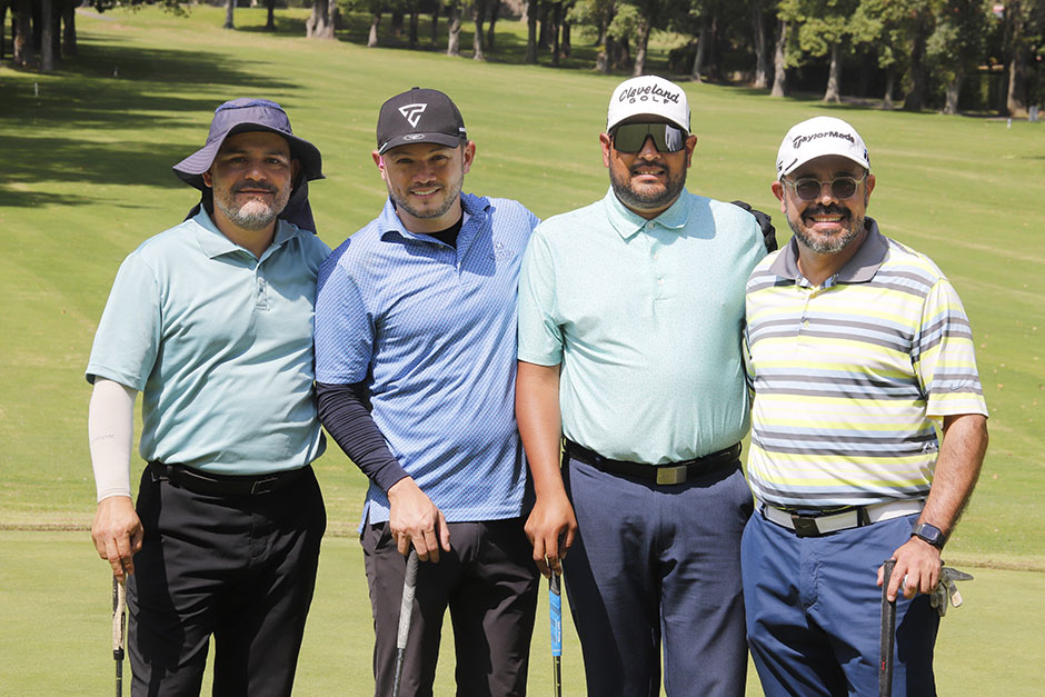 Eduardo Marín, Marcos Burgos, Antonio Alatorre y Enrique Gómez