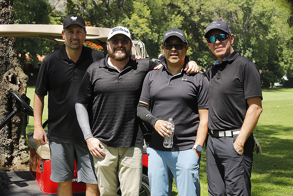 Enrique Martínez, Rafa Marasco, Hernán Zamora y Ernesto Vanegas