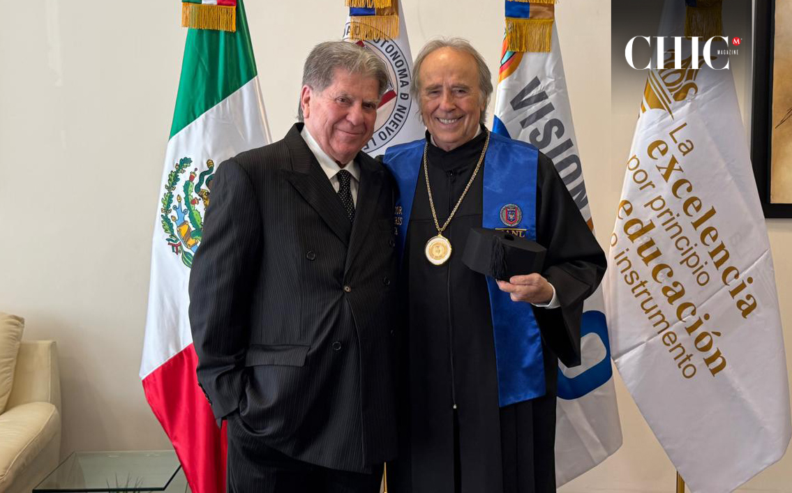 Francisco A. González y Joan Manuel Serrat . Fotos: Cortesía / Daniel Saldívar