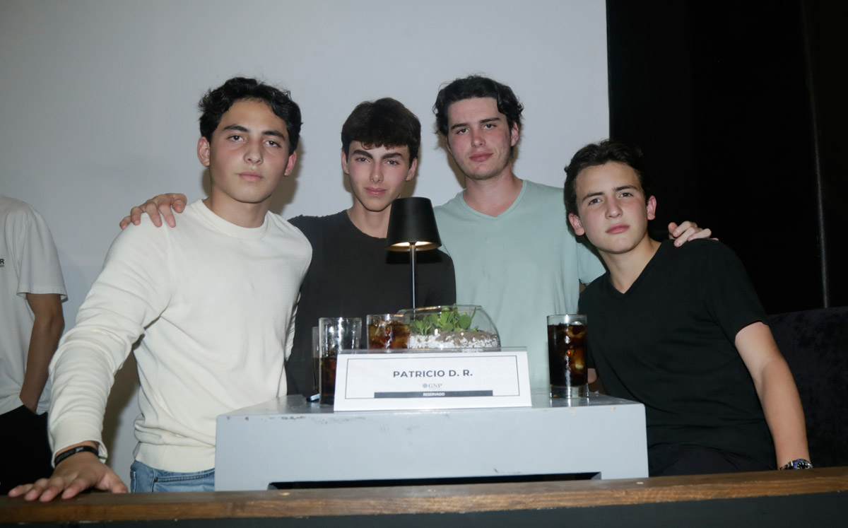 Marcel Montalvo, Alfonso Ramos, Patricio De la Fuente Romo y Antonio López