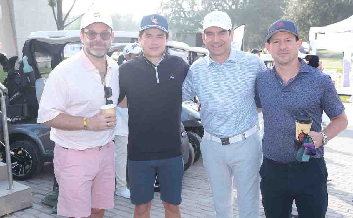 Mauricio Doehner, Emiliano Doehner, Hernán Martínez y Juan Carlos Villarreal  / Fotos: Daniel Saldívar
