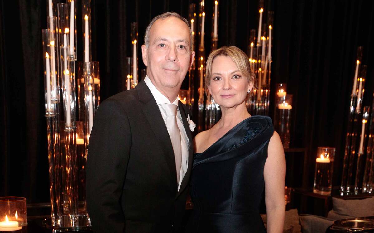 Papás de la novia. Pablo Belden y Adriana Zambrano