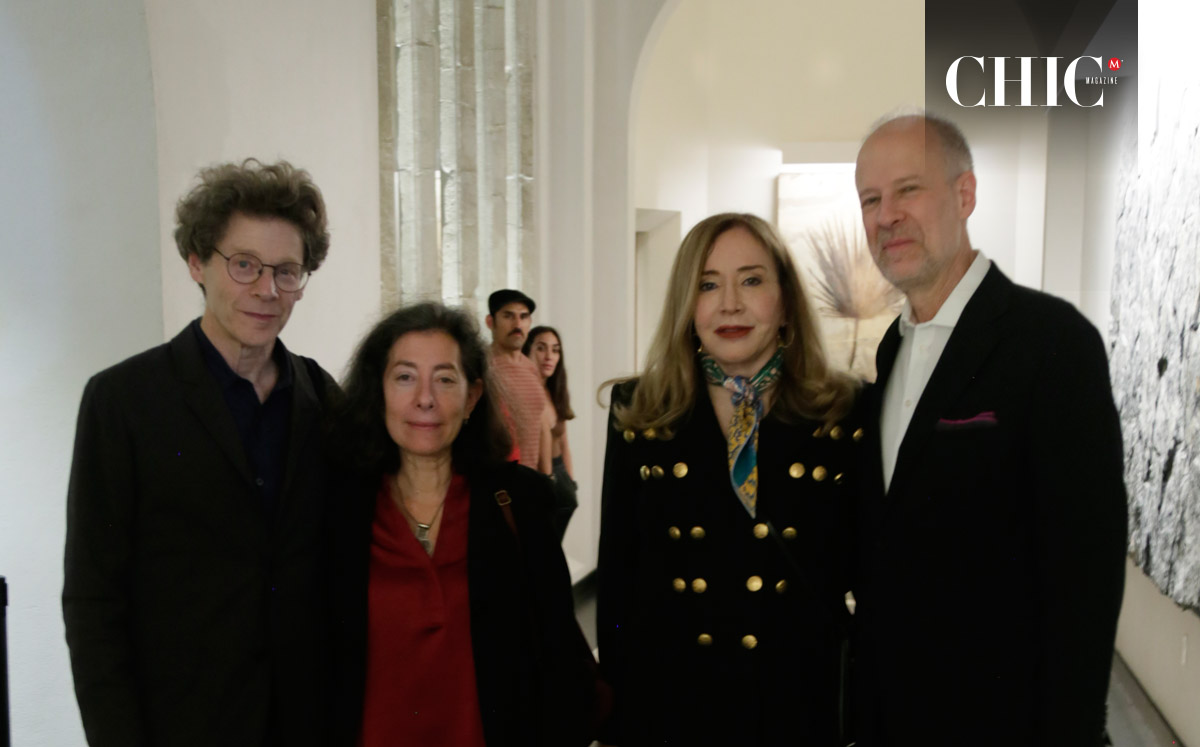 Peter Cole, Adina Hoffman, Jeanette Clariond y Aurelio Major