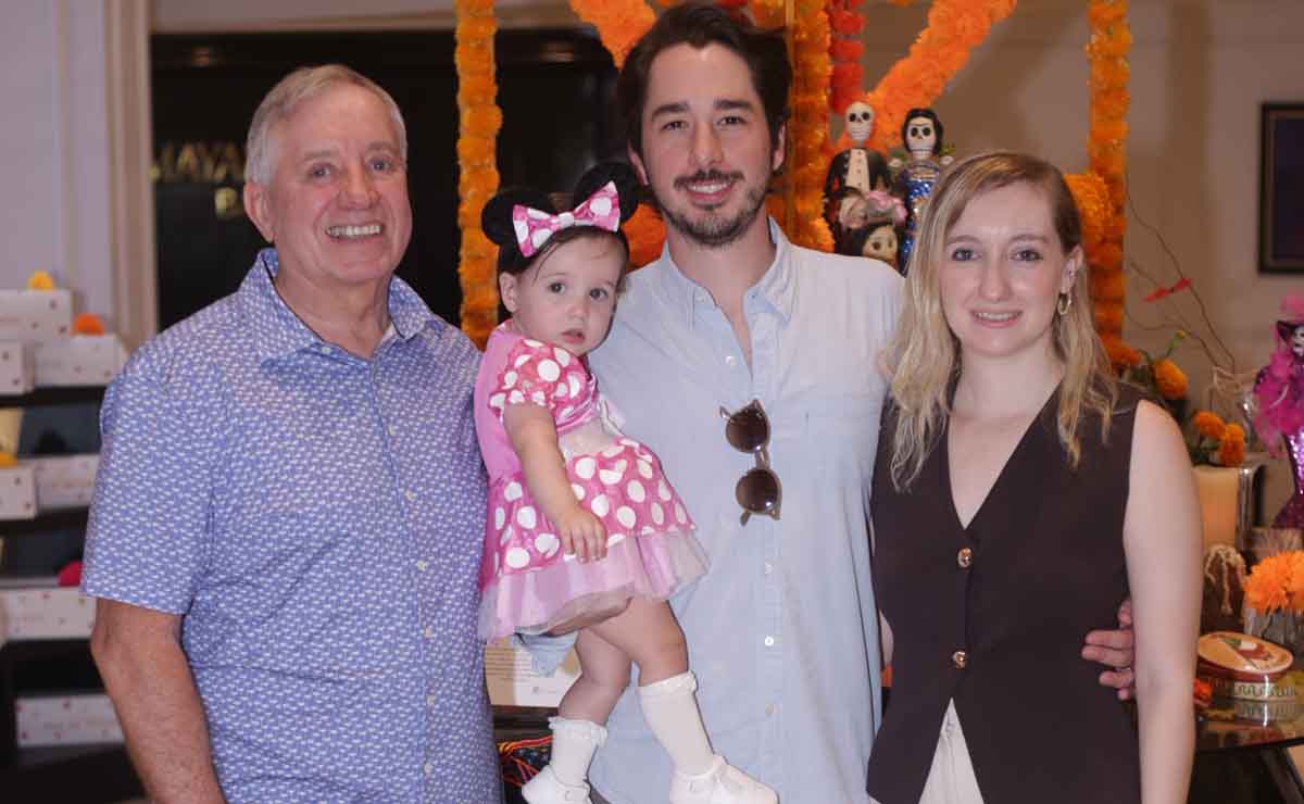Rafael Madero, Adrián García, Cordelia García y Valeria Madero  / Fotos: Roberto Alvarado