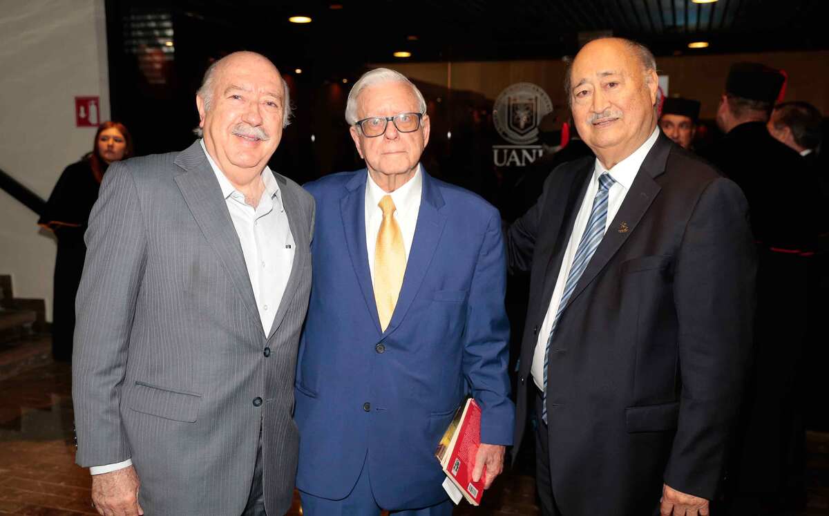 Ramiro Guzmán, Lorenzo de Anda y Jaime Yesaki Cavazos