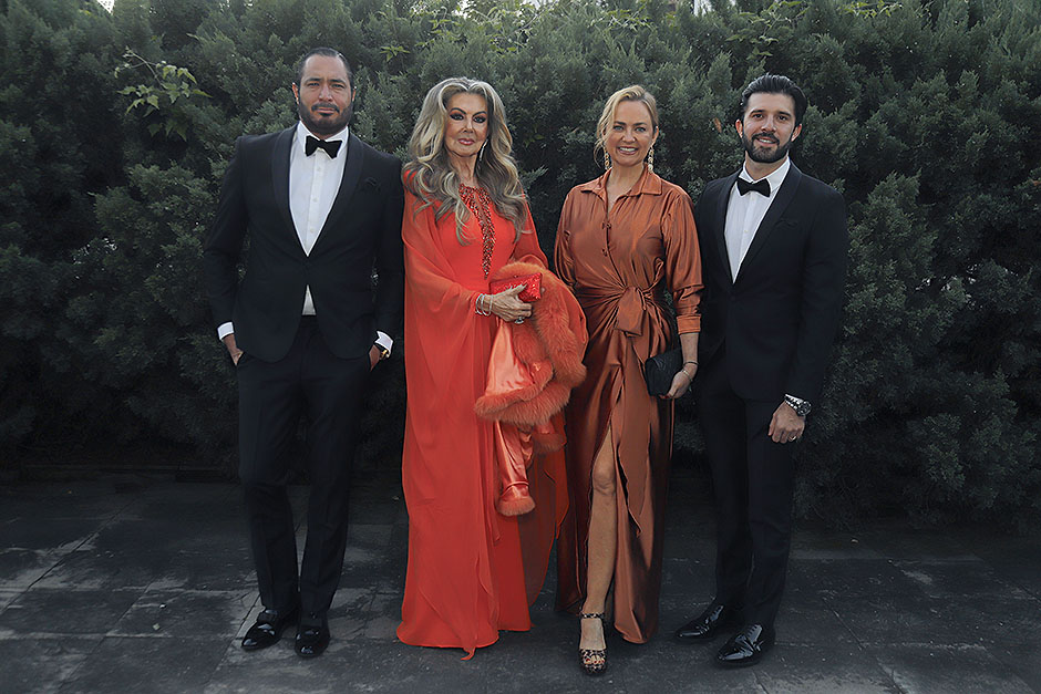 Yuri Zataraín, Almendra Morquecho, Yoli Sánchez y Bryan Soto