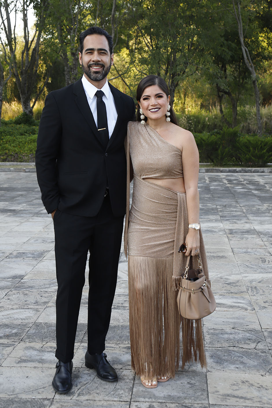 Antonio Castro y Estefanía Lazcano