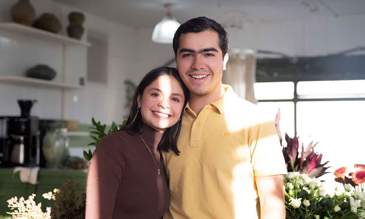 María Fernanda Rodríguez y Diego Peña