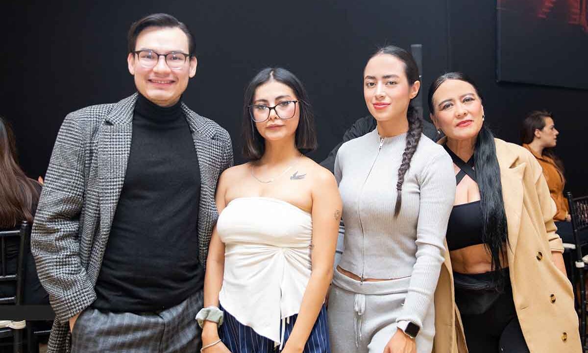 David Rostro, Paola Tirzo, Esperanza Gómez y Paola Tirzo