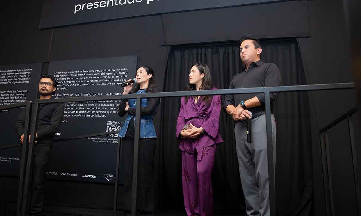 Diego Oliver, Paola Netaif, Araceli Vargas y Reymundo Lumbreras