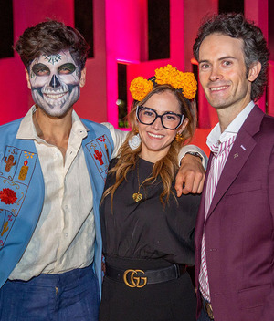 Aitor Ferrón, Cecy Langmaack y Rafa Picard