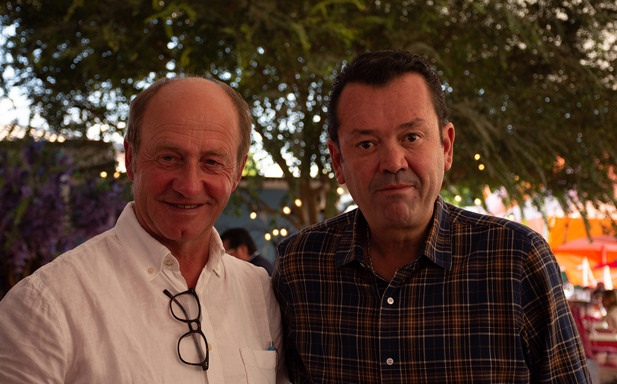 Joseph Kladhae y Mario Oñate