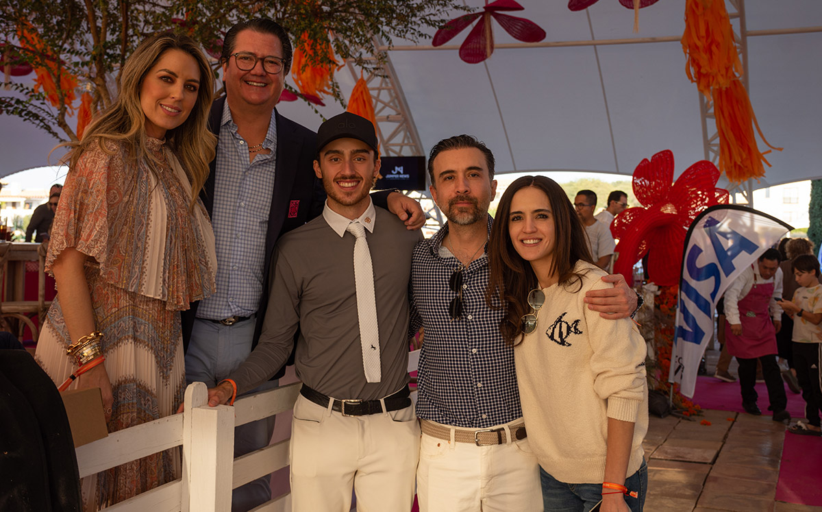 Lorena  Rullan, Sergio Nieto, Nicolás Rihan, Alfonso Romo y Fernanda Romo