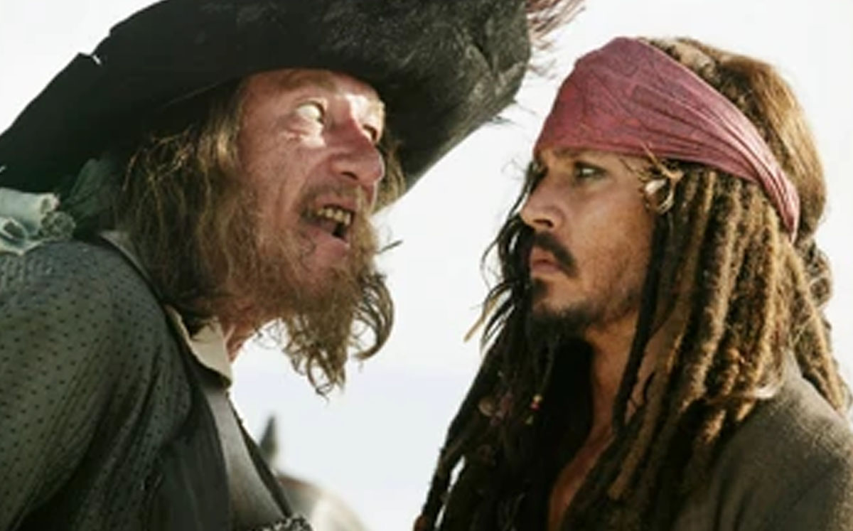 Capitan Barbosa y Jack Sparrow / Foto: Cortesía
