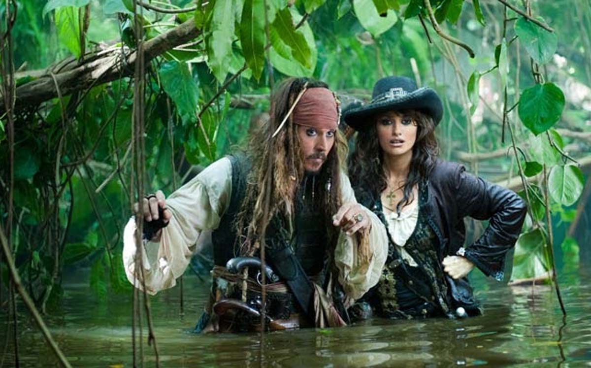 Jack Sparrow y Angélica / Foto: Cortesía