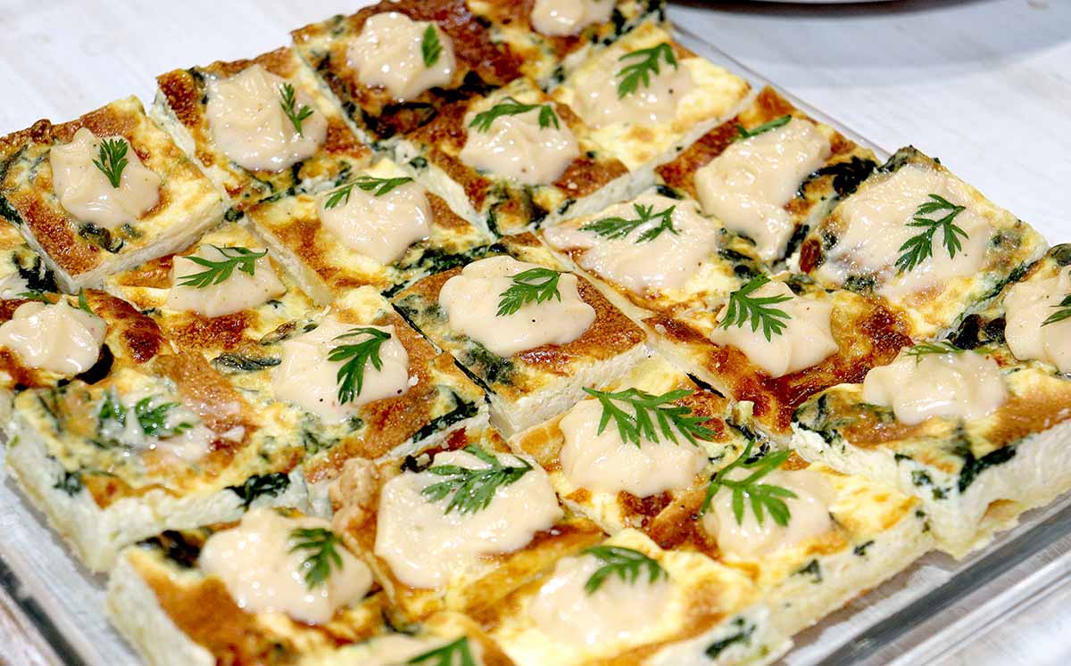 Detalles de los deliciosos bocadillos