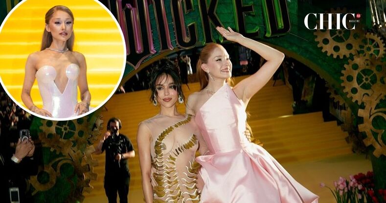Ariana Grande y el elogio hacia Danna Paola por "Wicked" (Foto: Getty/Instagram)