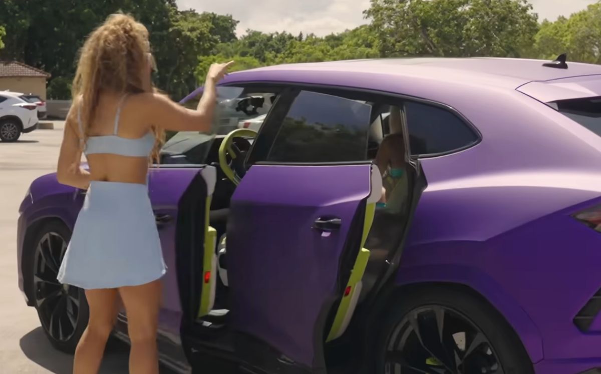Lamborghini que ha sido diseñado por Shakira será regalado (YouTube)