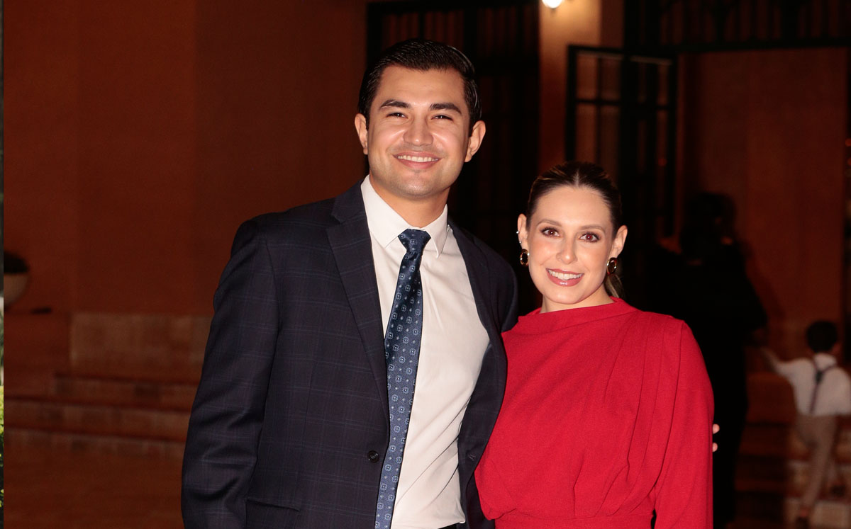 Adrián Delgado y Ximena Medina