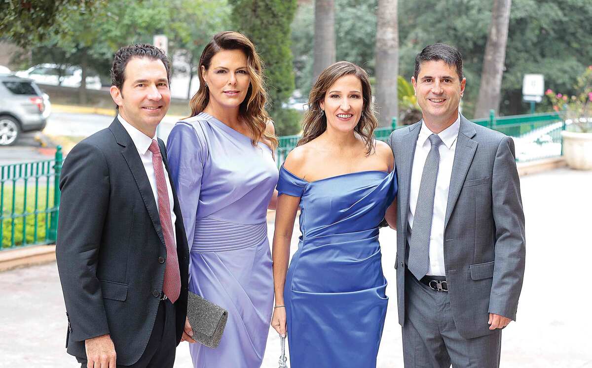 Agustín Blanco, Rosa María Oliver de Blanco, Patricia Rodríguez de Arce y Juan Arce