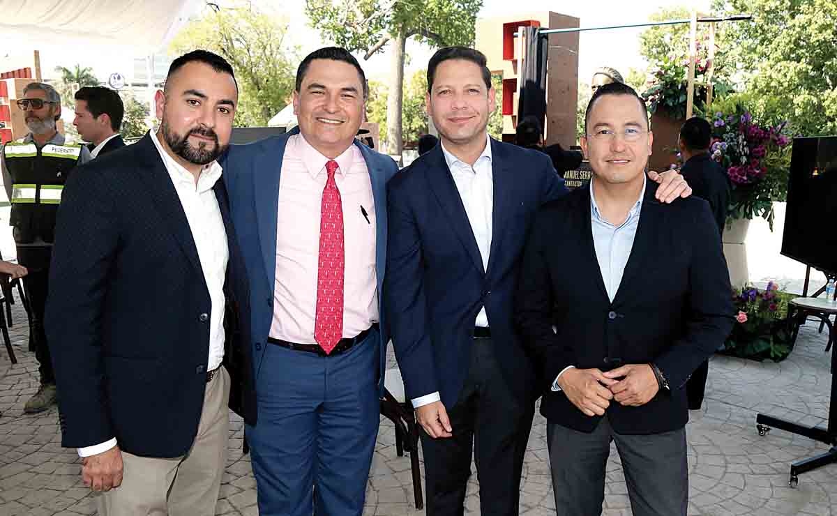 Alejandro Vázquez, Josué Becerra, Jesús Galeana y Víctor Martínez / Fotos: Daniel Saldívar y Omar Valdez