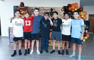 Bernardo, Mikel, Rolando, Cristóbal, Andrés, Roberto y Emiliano