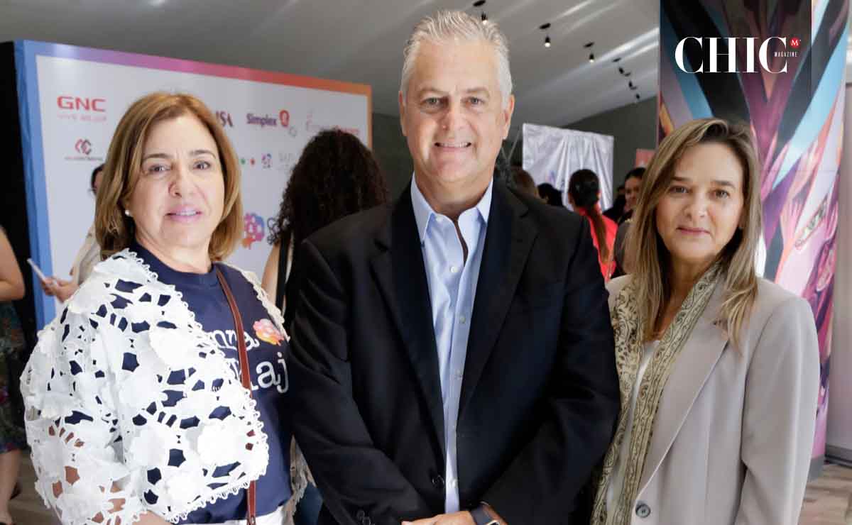 Cristina Canavati, Gonzalo Escámez y Érika Polín de Escámez / Fotos: Omar Valdez