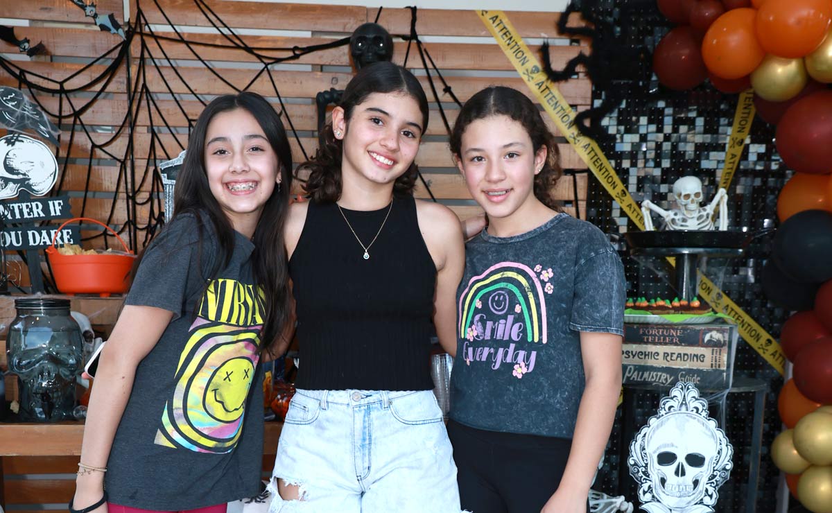 Elisa, Salma y Valentina