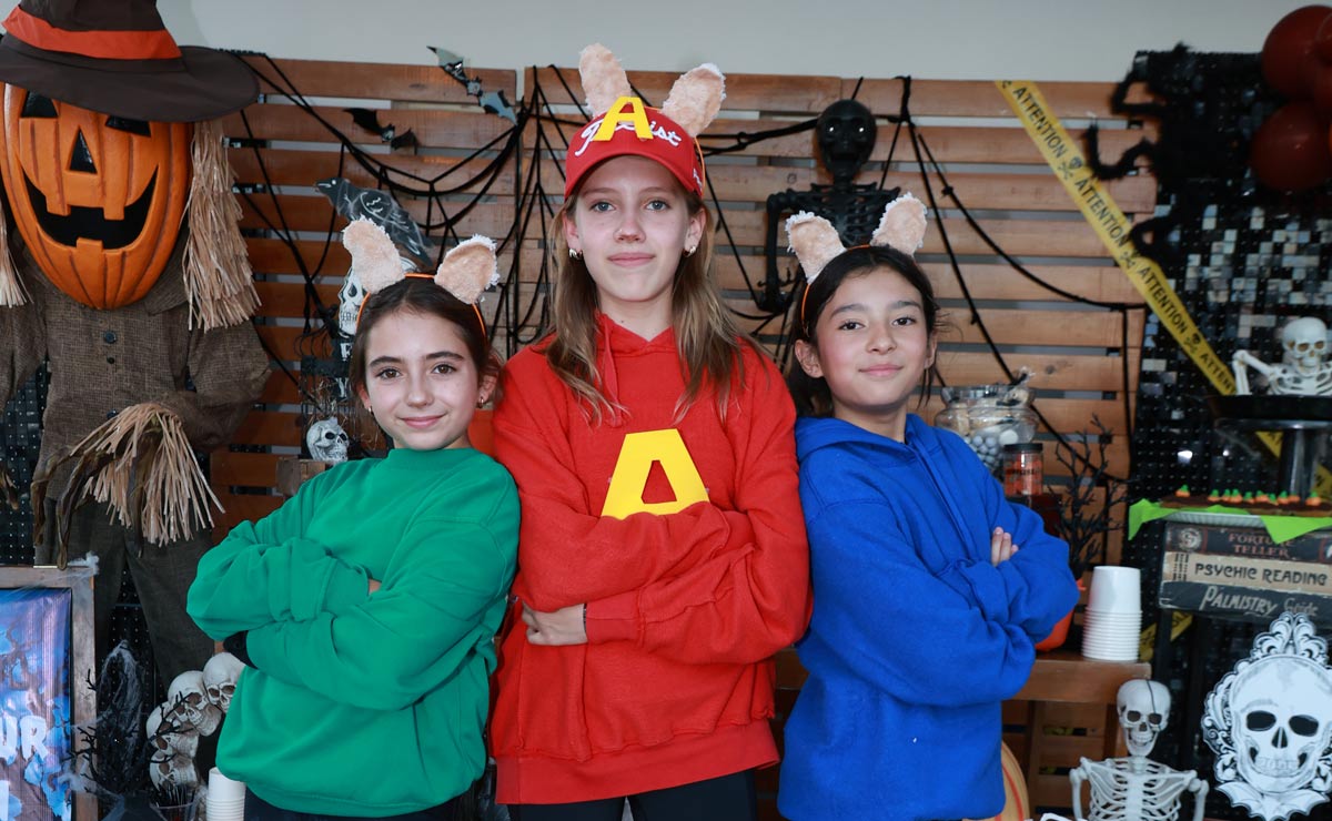 Emilia, Lucía y Majo