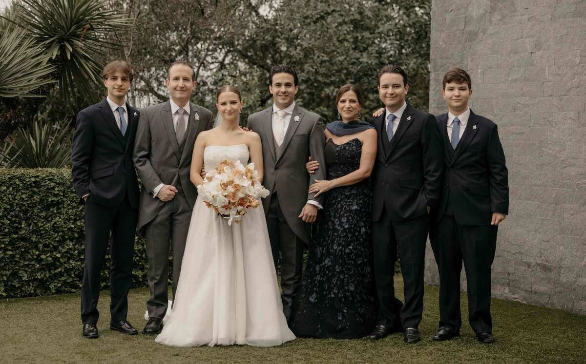 Familia de la novia.