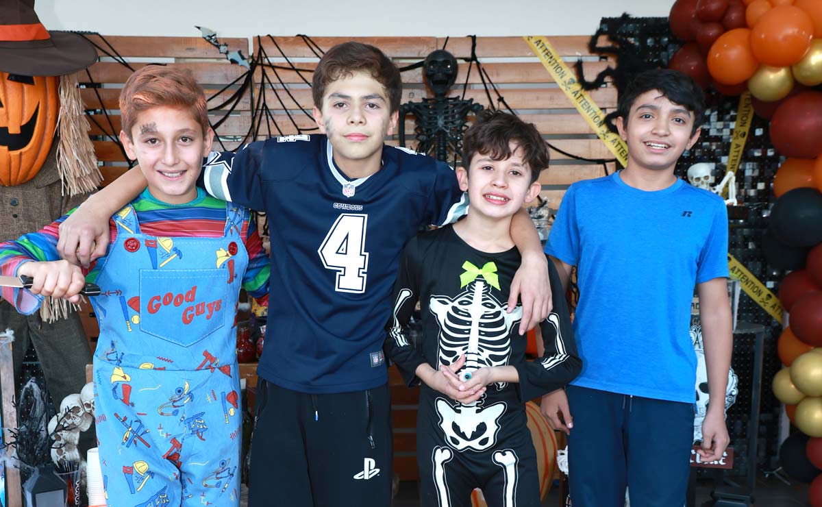 Mauricio, Luca, Juan Pablo y Alejandro